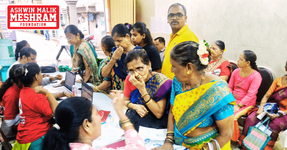 1250+ beneficiaries availed the benefits of the camps conducted at Charkop, Kandivali East, Malad, Chandivali, Kalina, Kurla, Mahim, Dharavi, Wadala, Mulund, Bhandup, Vikhroli, Colaba, Mumbadevi and Malabar Hill.