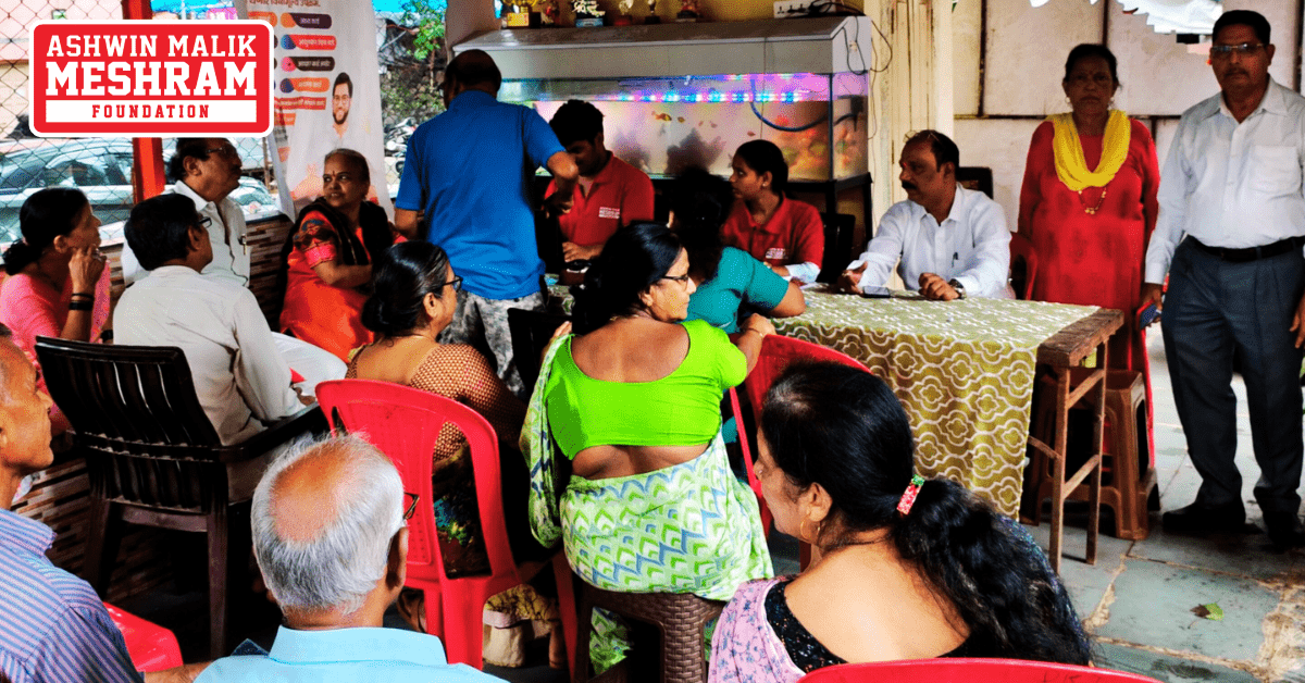 1300+ beneficiaries availed the benefits of the camps conducted at Charkop, Kandivali East, Malad, Chandivali, Kalina, Kurla, Mahim, Dharavi, Wadala, Mulund, Bhandup, Vikhroli, Colaba, Mumbadevi and Malabar Hill.