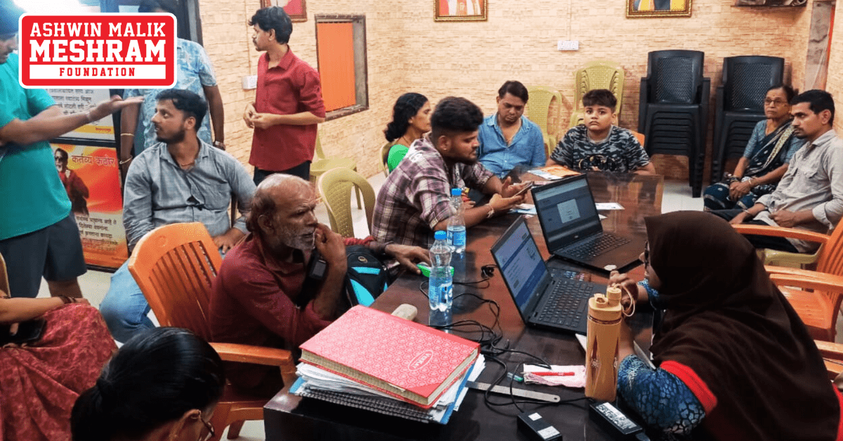 1300+ beneficiaries availed the benefits of the camps conducted at Charkop, Kandivali East, Malad, Chandivali, Kalina, Kurla, Mahim, Dharavi, Wadala, Mulund, Bhandup, Vikhroli, Colaba, Mumbadevi and Malabar Hill.