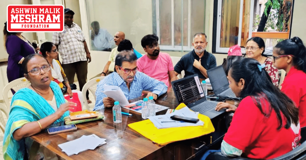 1050+ beneficiaries availed the benefits of the camps conducted at Charkop, Kandivali East, Malad, Chandivali, Kalina, Kurla, Mahim, Dharavi, Wadala, Mulund, Bhandup, Vikhroli, Colaba, Mumbadevi and Malabar Hill.