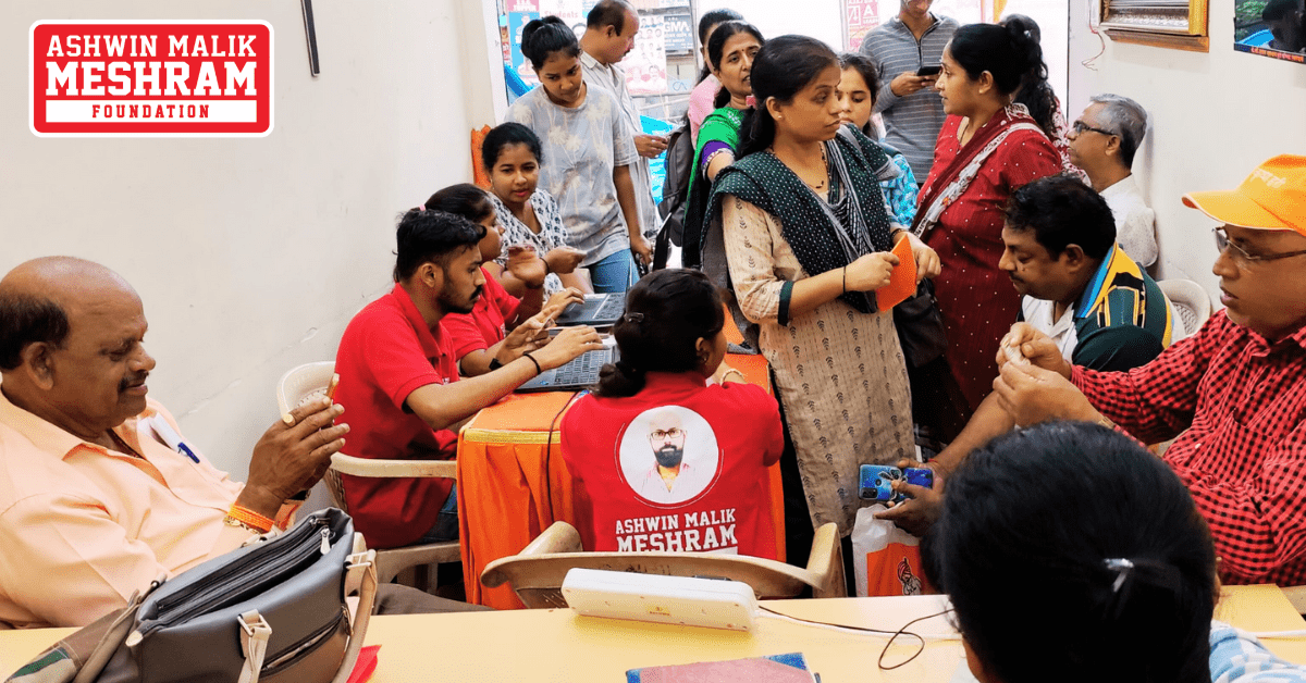 750+ beneficiaries availed the benefits of the camps conducted by Meshram Foundation