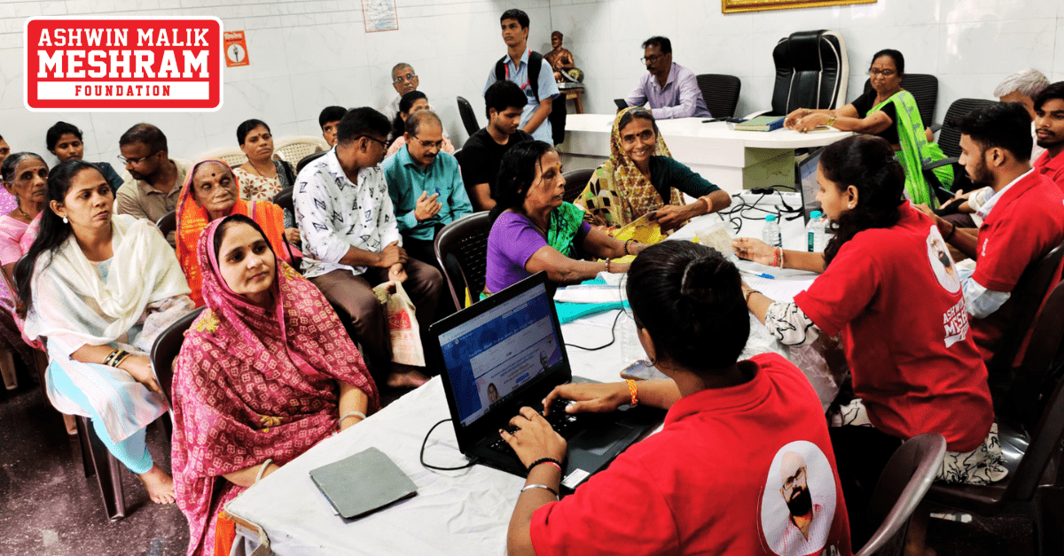 1150+ beneficiaries availed the benefits of the camps conducted by Meshram Foundation.