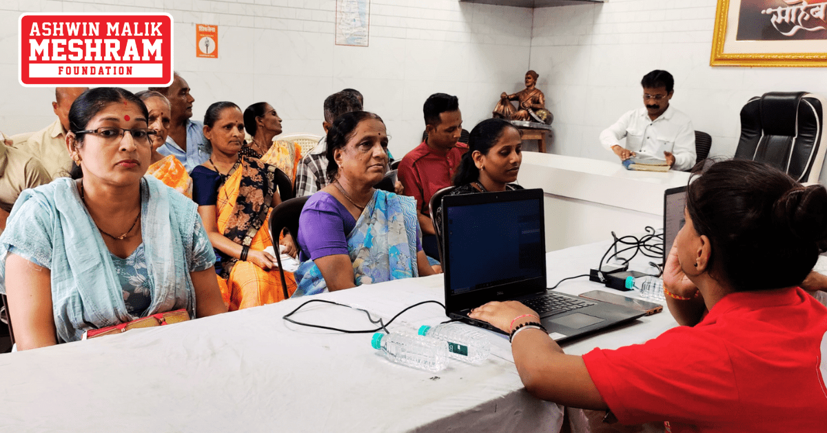 1150+ beneficiaries availed the benefits of the camps conducted by Meshram Foundation.