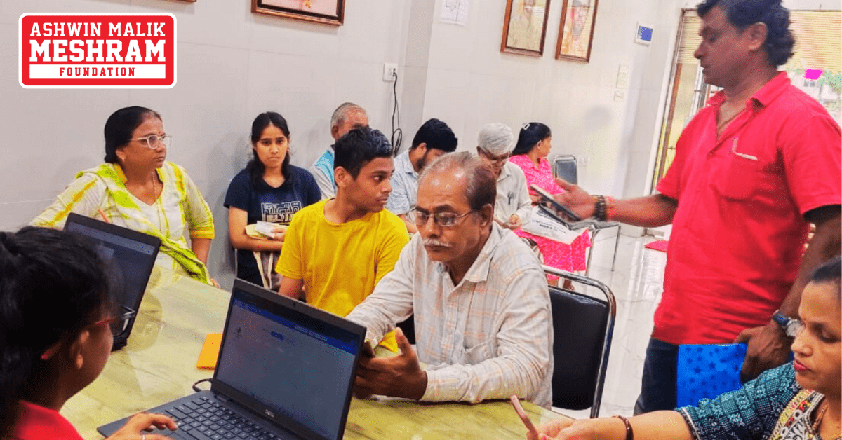 950+ beneficiaries availed the benefits of the camps conducted by Meshram Foundation.