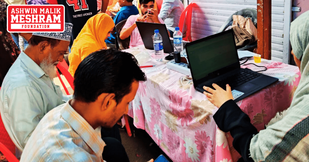 950+ beneficiaries availed the benefits of the camps conducted by Meshram Foundation.