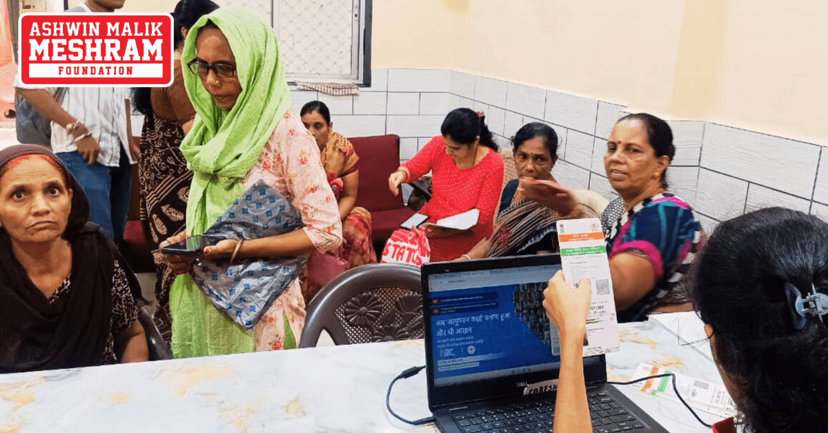 400+ beneficiaries availed the benefits of the camps conducted by Meshram Foundation.