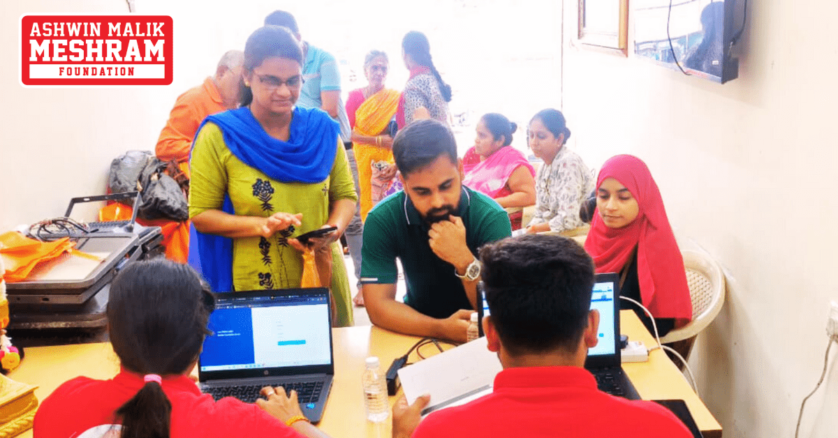 350+ beneficiaries availed the benefits of the camps conducted by Meshram Foundation.