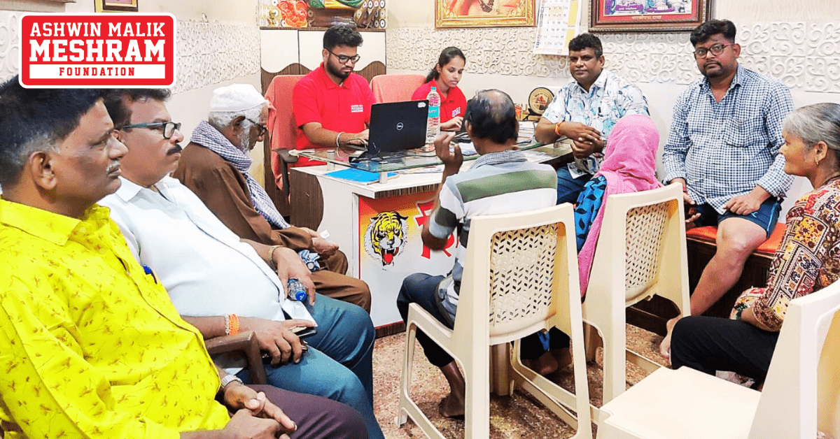 400+ beneficiaries availed the benefits of the camps conducted by Meshram Foundation.