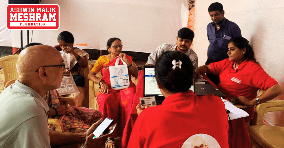 450+ beneficiaries availed the benefits of the camps conducted by Meshram Foundation.