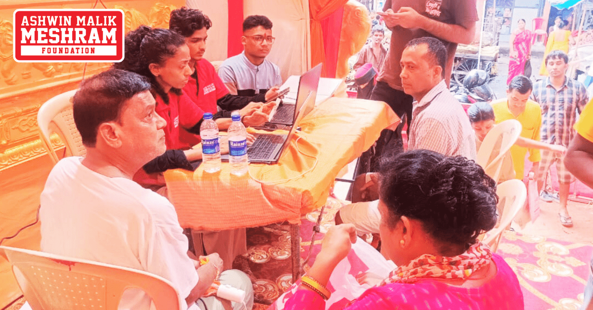 450+ beneficiaries availed the benefits of the camps conducted by Meshram Foundation.