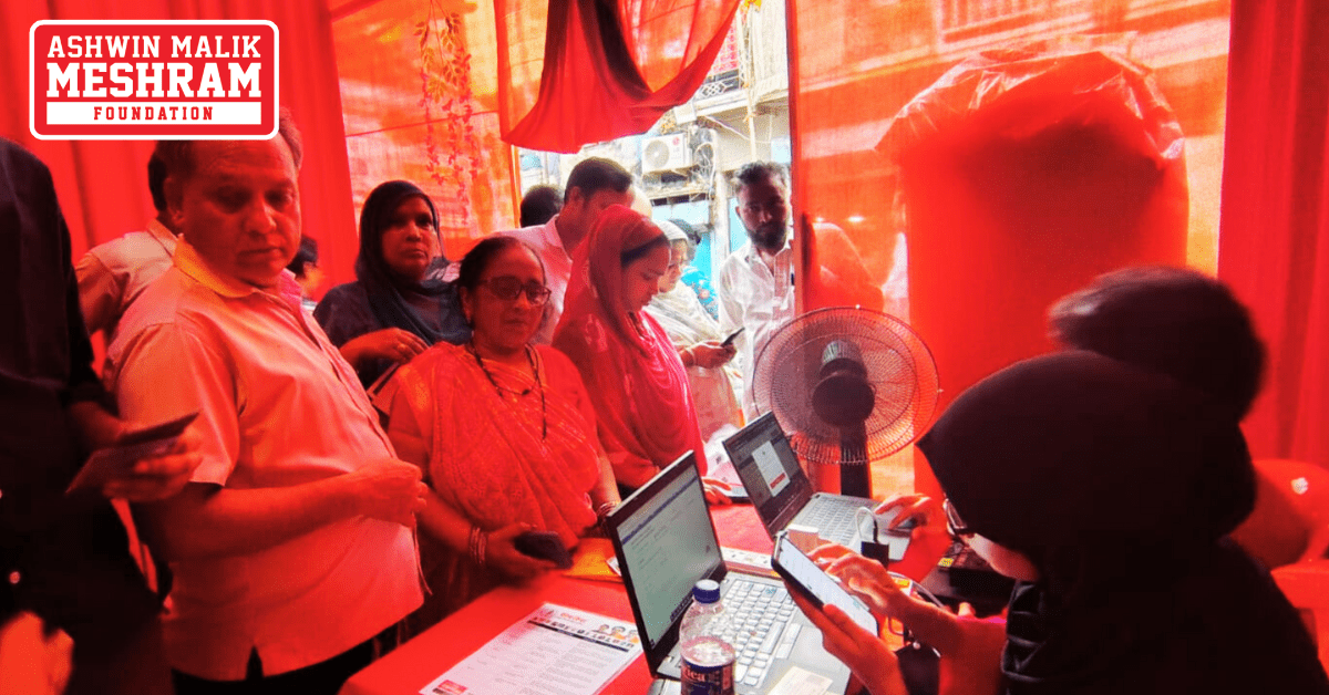 700+ beneficiaries availed the benefits of the camps conducted by Meshram Foundation.