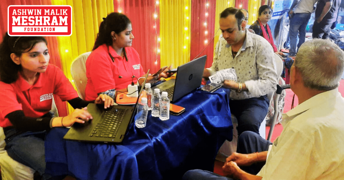 400+ beneficiaries availed the benefits of the camps conducted by Meshram Foundation.