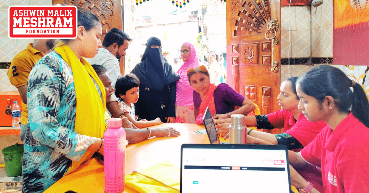 300+ beneficiaries availed the benefits of the camps conducted by Meshram Foundation.