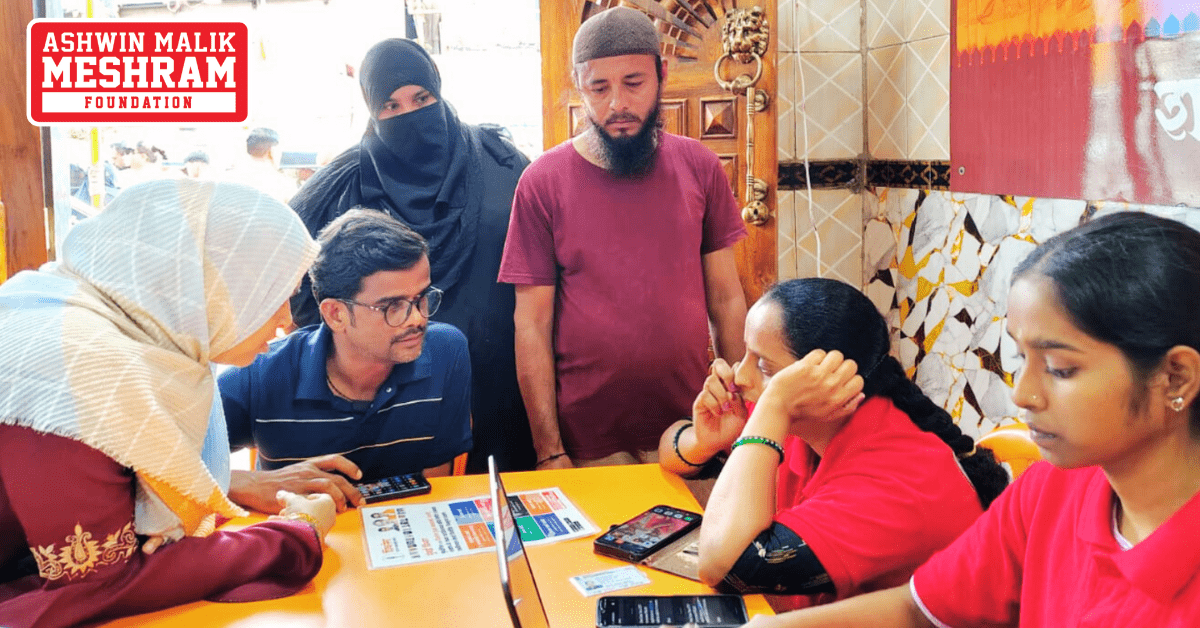 300+ beneficiaries availed the benefits of the camps conducted by Meshram Foundation.