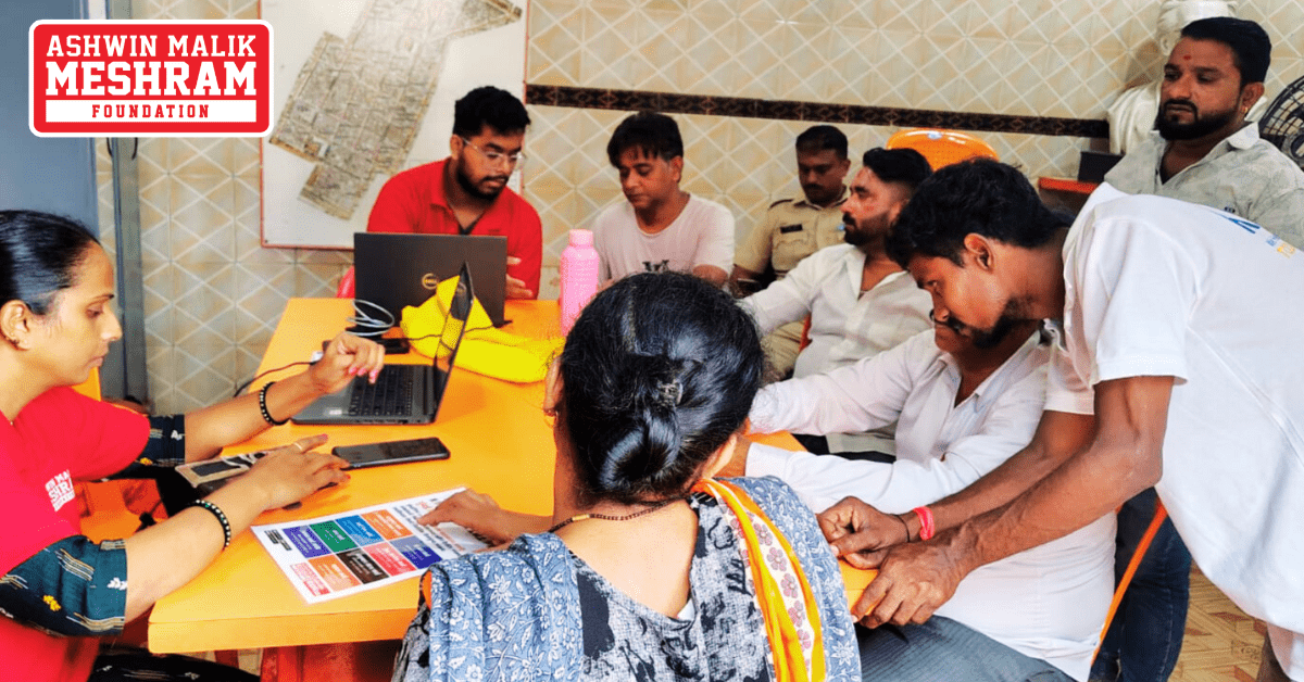 300+ beneficiaries availed the benefits of the camps conducted by Meshram Foundation.