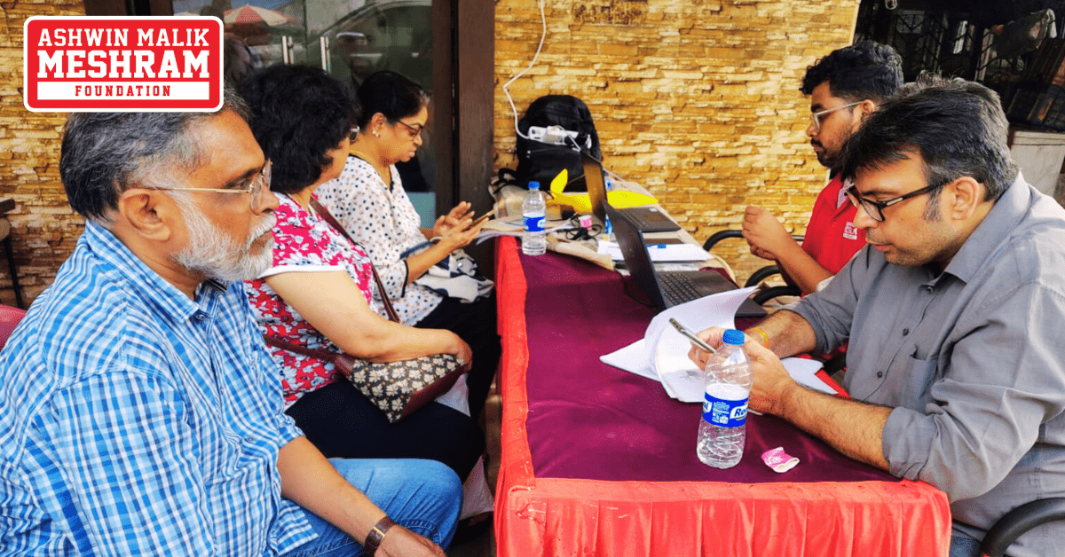 600+ beneficiaries availed the benefits of the camps conducted by Meshram Foundation.