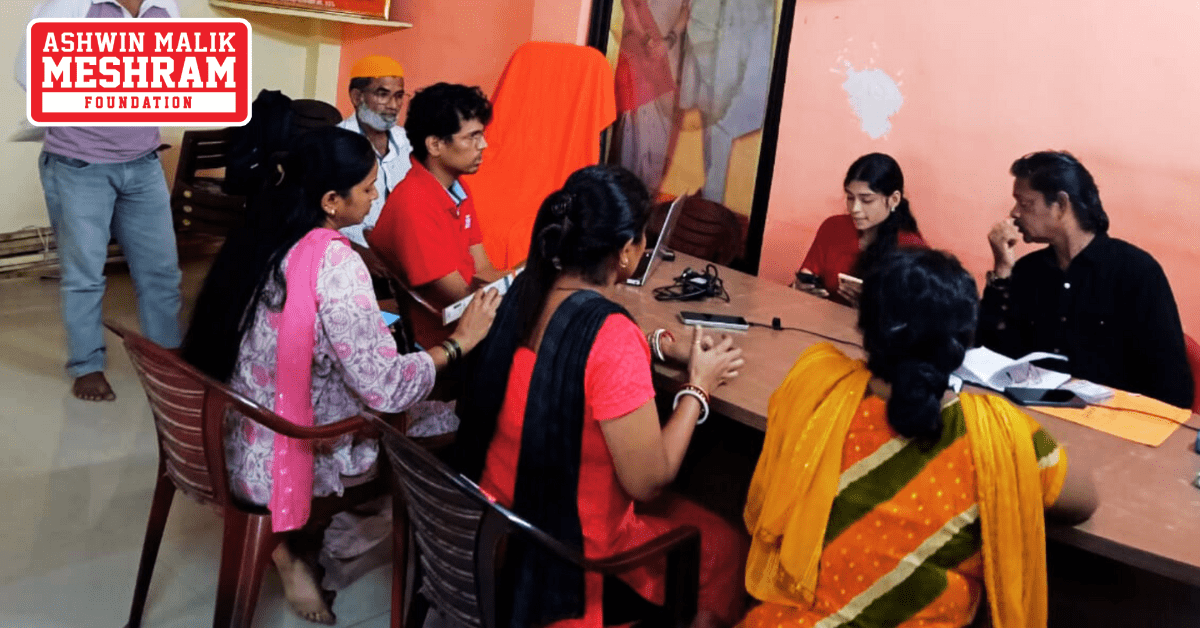 450+ beneficiaries availed the benefits of the camps conducted by Meshram Foundation.