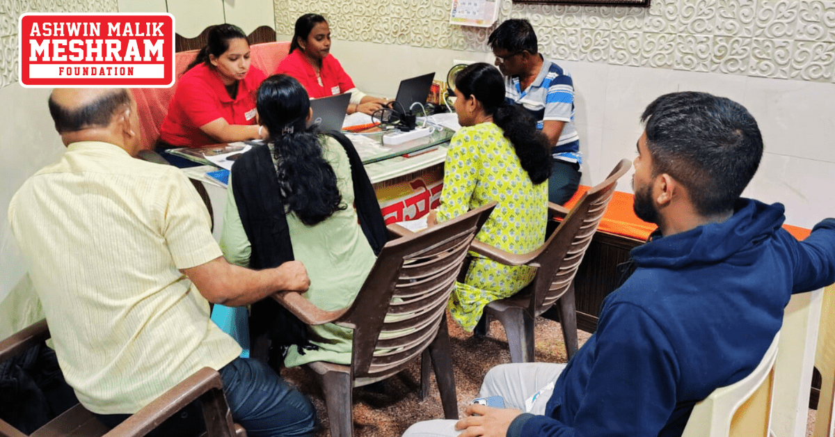 600+ beneficiaries availed the benefits of the camps conducted by Meshram Foundation.