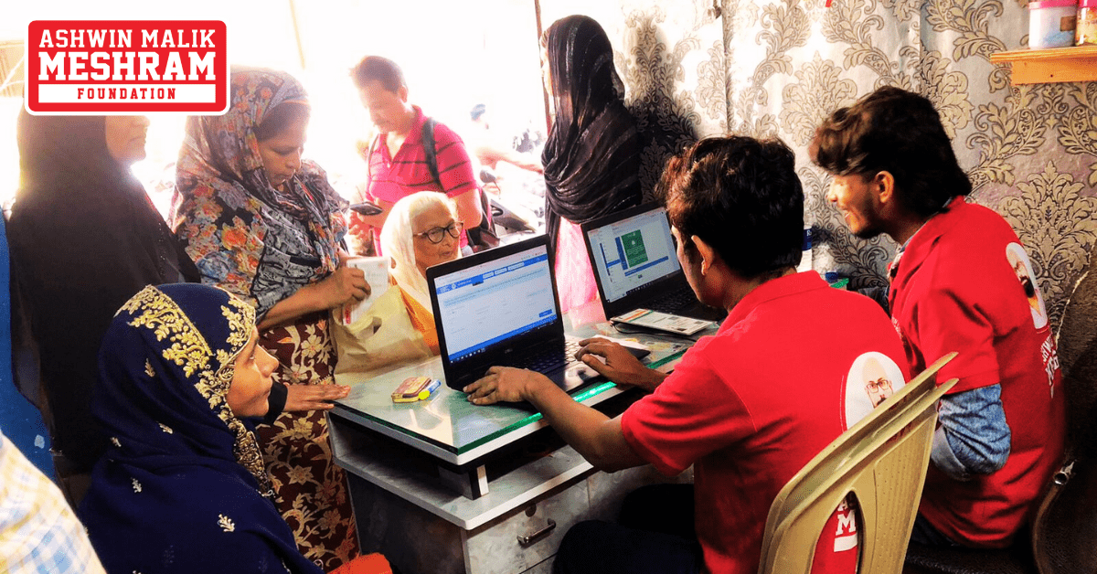 500+ beneficiaries availed the benefits of the camps conducted by Meshram Foundation.