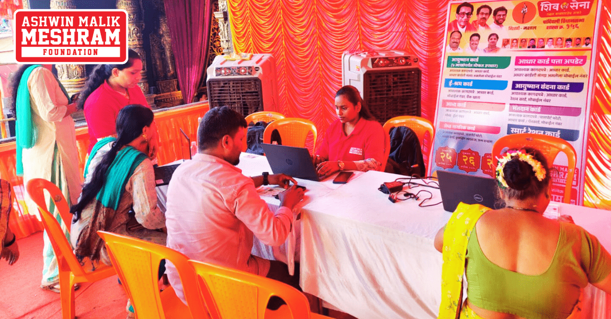 650+ beneficiaries availed the benefits of the camps conducted by Meshram Foundation.