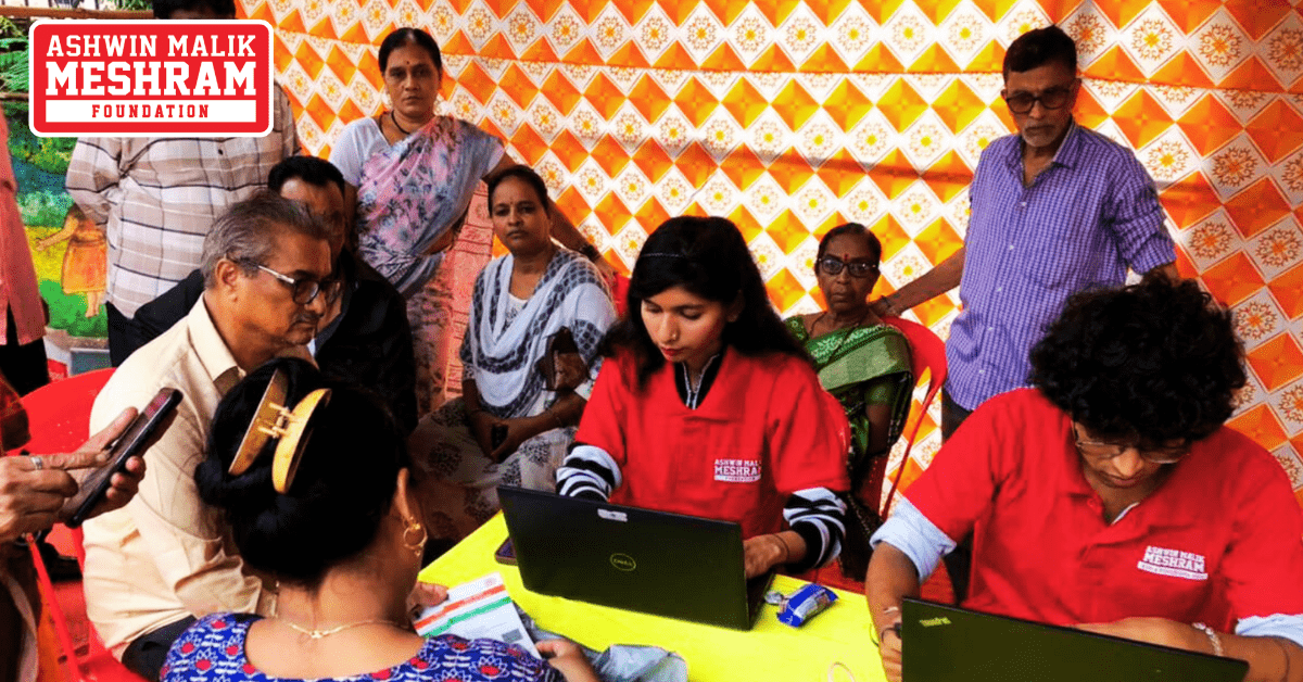 350+ beneficiaries availed the benefits of the camps conducted by Meshram Foundation.