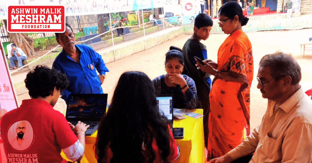 350+ beneficiaries availed the benefits of the camps conducted by Meshram Foundation.