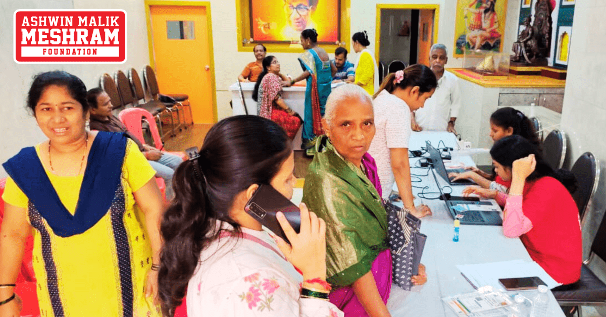 550+ beneficiaries availed the benefits of the camps conducted by Meshram Foundation.