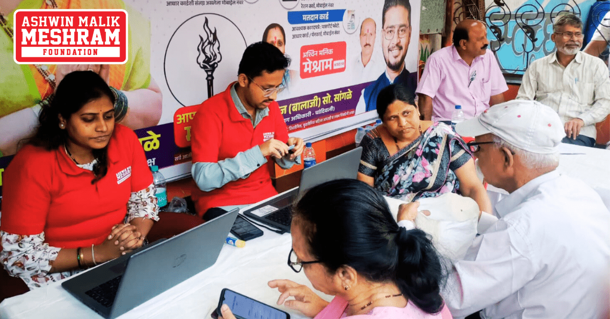 600+ beneficiaries availed the benefits of the camps conducted by Meshram Foundation.