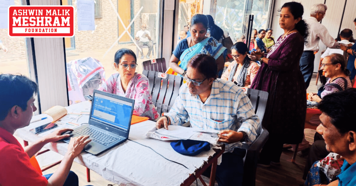 550+ beneficiaries availed the benefits of the camps conducted by Meshram Foundation.