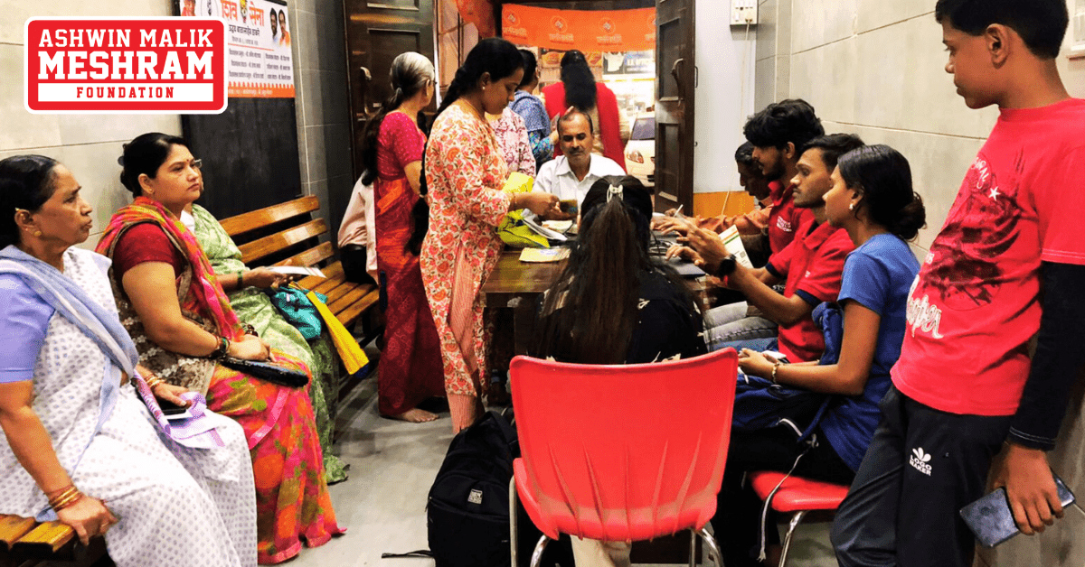 600+ beneficiaries availed the benefits of the camps conducted by Meshram Foundation.