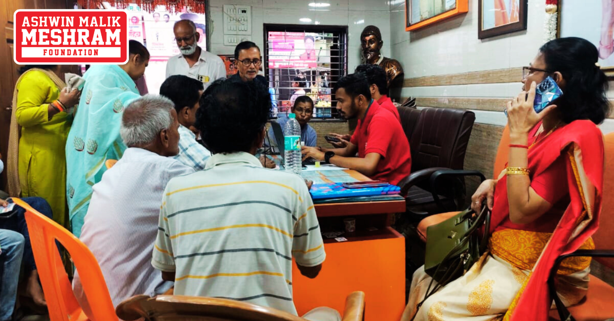 300+ beneficiaries availed the benefits of the camps conducted by Meshram Foundation.