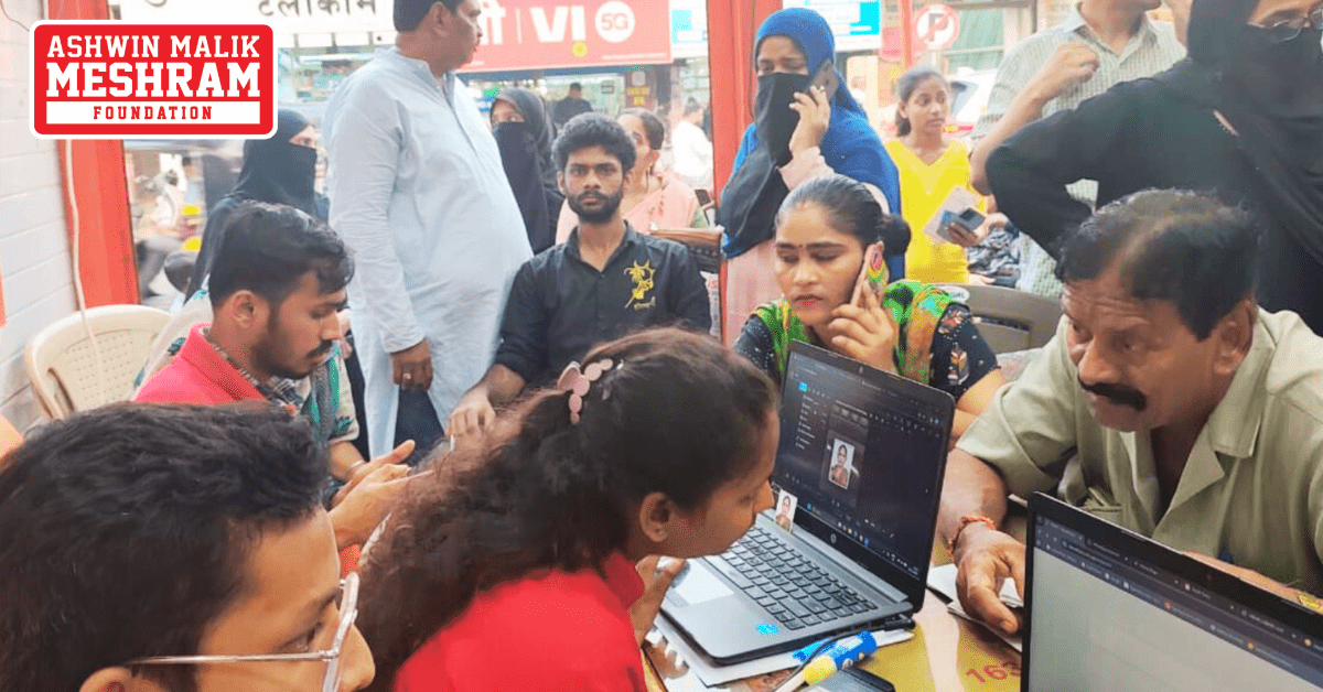 300+ beneficiaries availed the benefits of the camps conducted by Meshram Foundation.