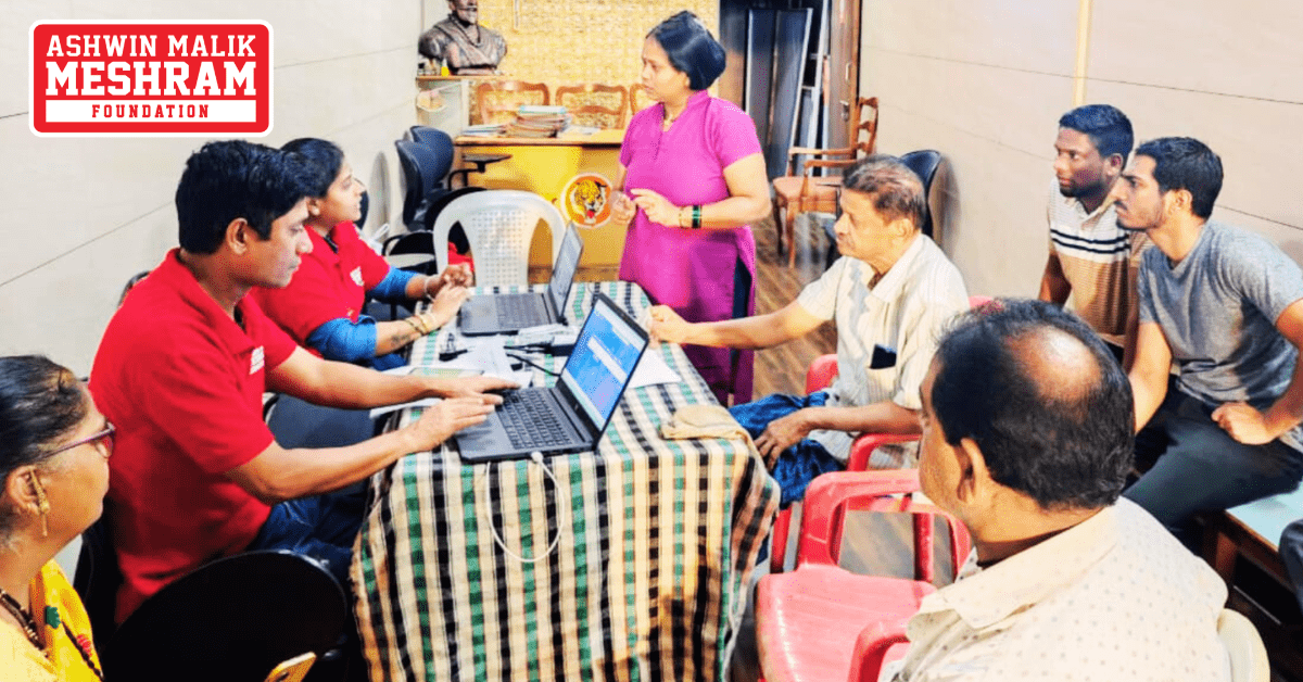 400+ beneficiaries availed the benefits of the camps conducted by Meshram Foundation.