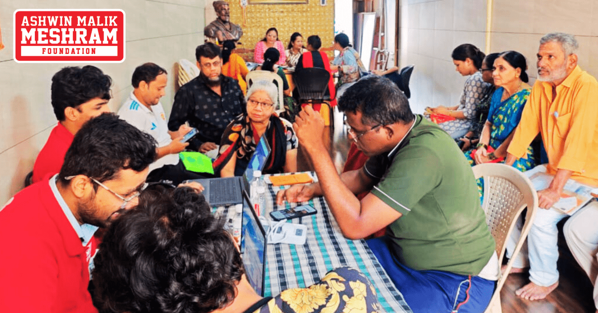 300+ beneficiaries availed the benefits of the camps conducted by Meshram Foundation.