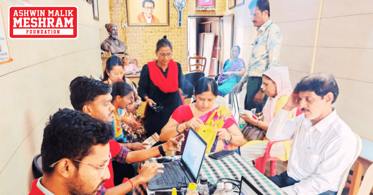 300+ beneficiaries availed the benefits of the camps conducted by Meshram Foundation.