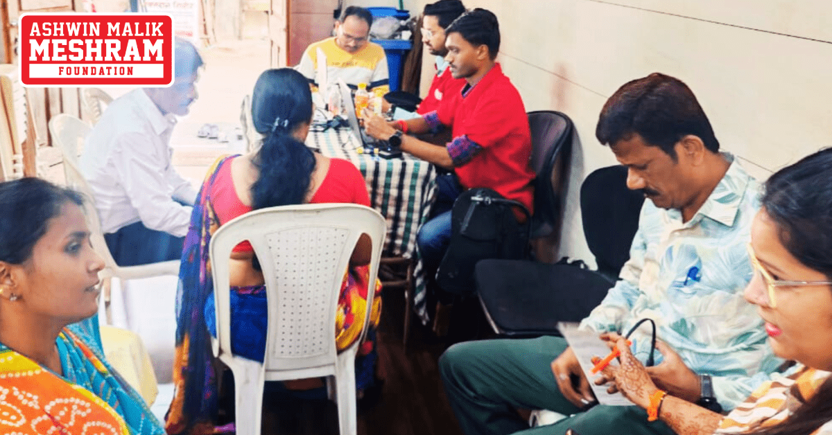 300+ beneficiaries availed the benefits of the camps conducted by Meshram Foundation.