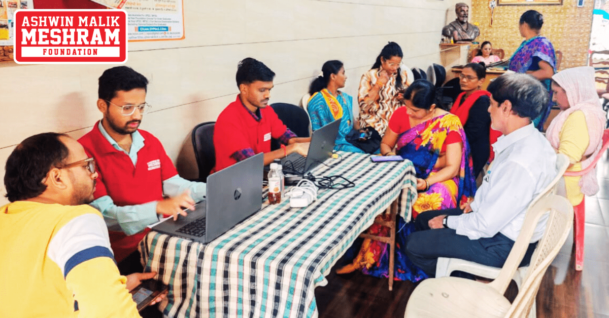 300+ beneficiaries availed the benefits of the camps conducted by Meshram Foundation.