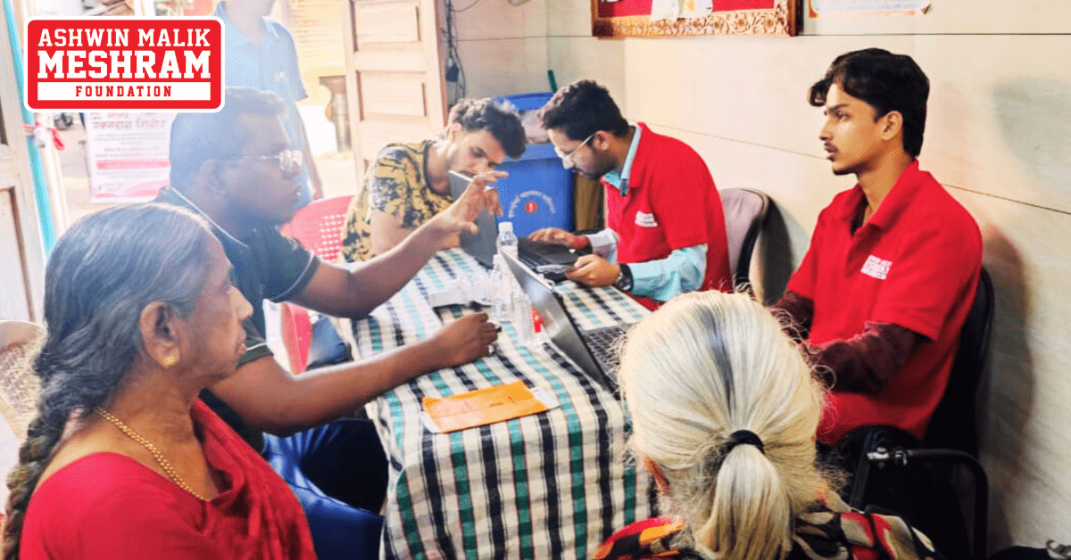 300+ beneficiaries availed the benefits of the camps conducted by Meshram Foundation.