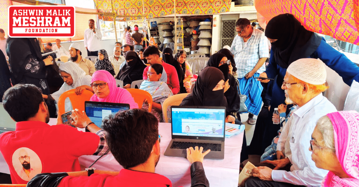 400+ beneficiaries availed the benefits of the camps conducted by Meshram Foundation.