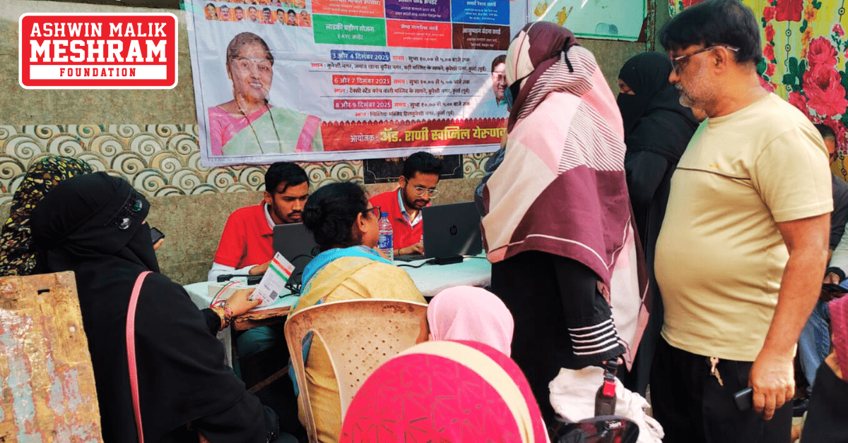 550+ beneficiaries availed the benefits of the camps conducted by Meshram Foundation.