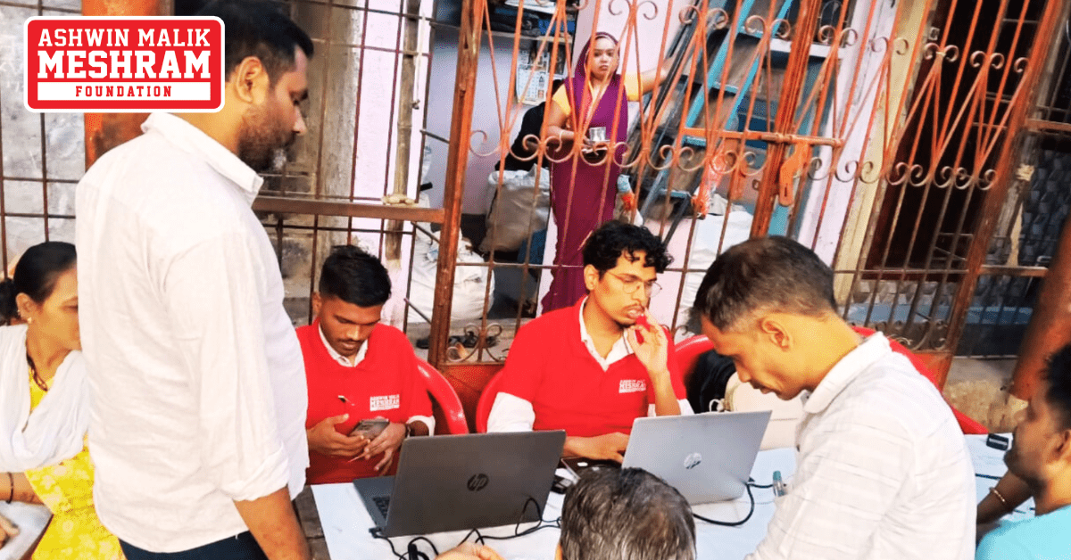 550+ beneficiaries availed the benefits of the camps conducted by Meshram Foundation.