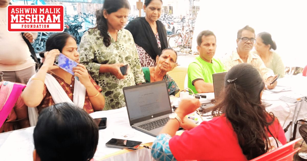 650+ beneficiaries availed the benefits of the camps conducted by Meshram Foundation.