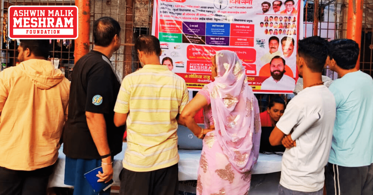 650+ beneficiaries availed the benefits of the camps conducted by Meshram Foundation.