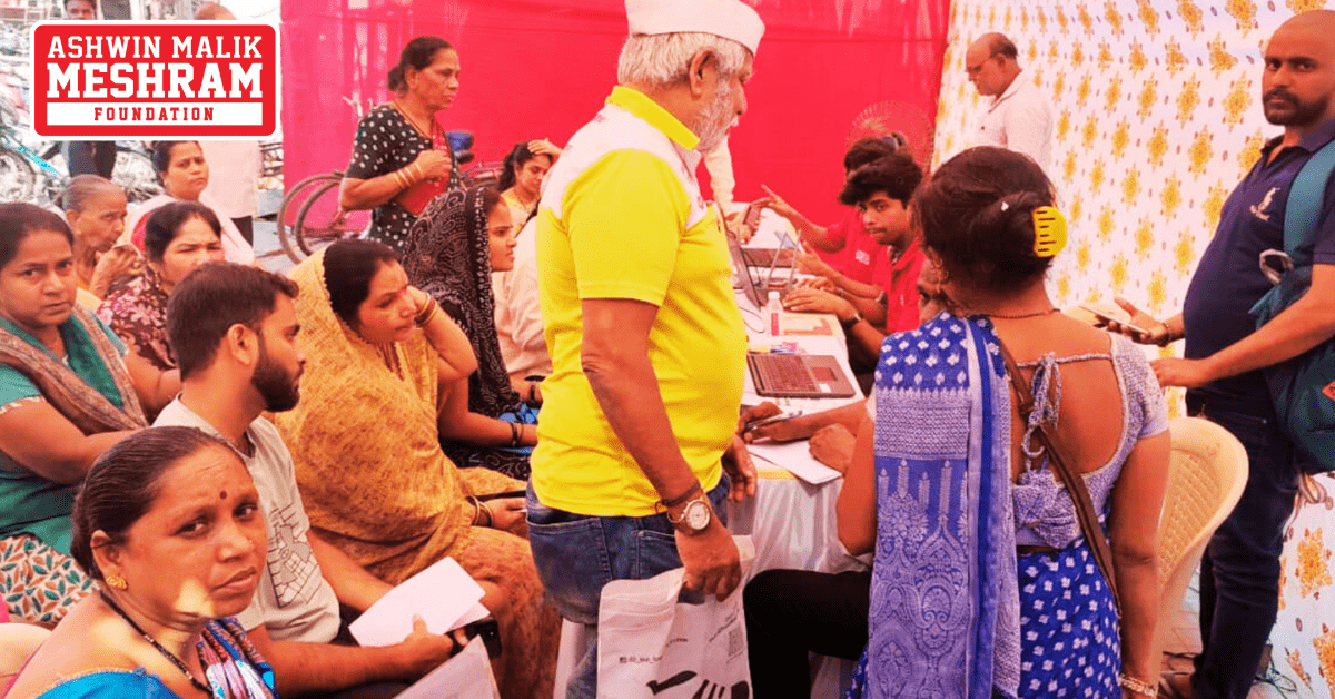 700+ beneficiaries availed the benefits of the camps conducted by Meshram Foundation.