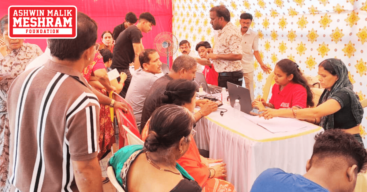700+ beneficiaries availed the benefits of the camps conducted by Meshram Foundation.
